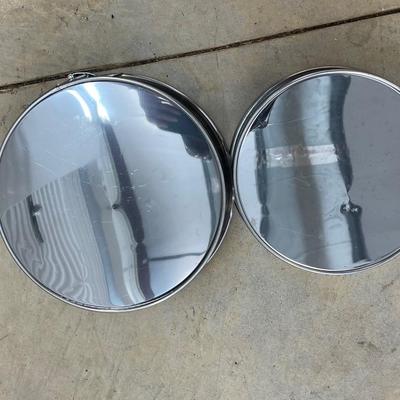 Two Planero Stainless Springform Baking Pans