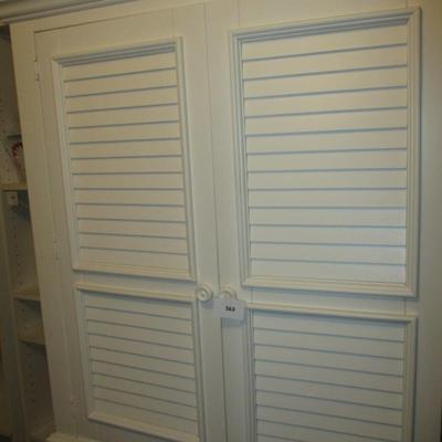 White Wooden Armoire