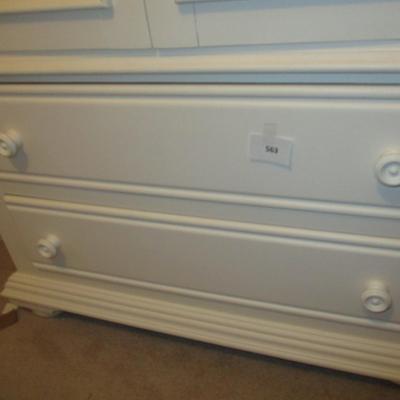 White Wooden Armoire