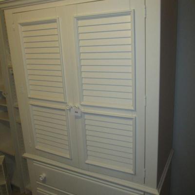 White Wooden Armoire