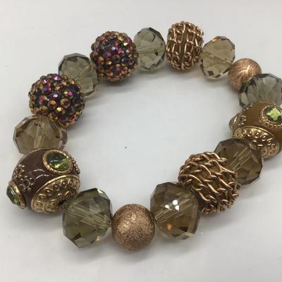 Beautiful Glass Multi Beaded Bracelet