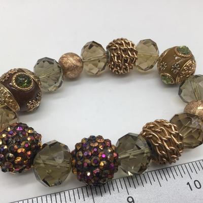 Beautiful Glass Multi Beaded Bracelet