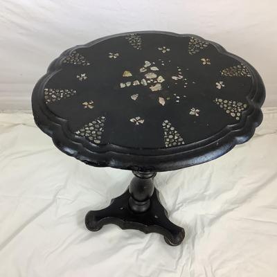 Lot. 6155. Victorian Shell Inlay Table