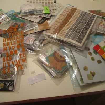 Scrapbook--Flowers/Stickers/Embellishments