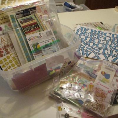 Scrapbook--Flowers/Stickers/Embellishments