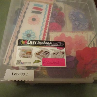 Scrapbook--Flowers/Stickers/Embellishments