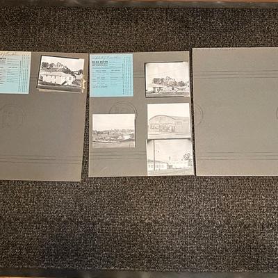 Lot ANN Group 3 1950s Photo Collage Los Angeles California Art Center School Burbs Laundromat