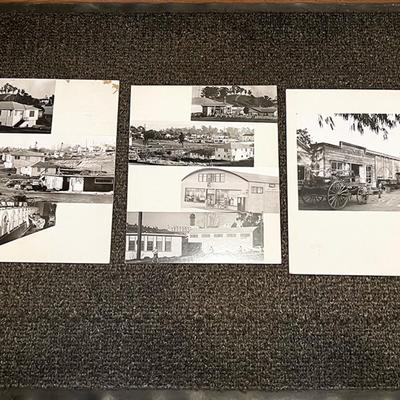 Lot ANN Group 3 1950s Photo Collage Los Angeles California Art Center School Burbs Laundromat