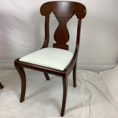 Lot. 6167. Set of 6 Cherry JB VanSciver Co. Chairs