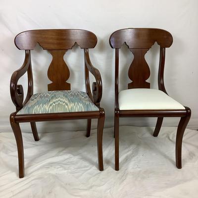Lot. 6167. Set of 6 Cherry JB VanSciver Co. Chairs