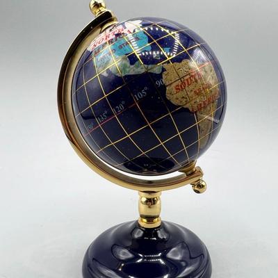 Small Retro Trinket Desk Globe