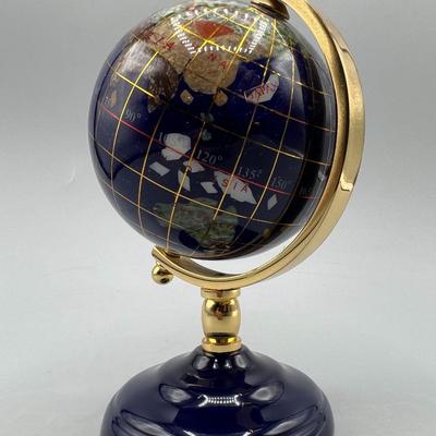 Small Retro Trinket Desk Globe