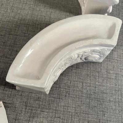 Italian White Porcelain Center Piece