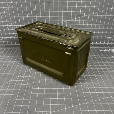 50 Caliber Ammo Box Drab Green 