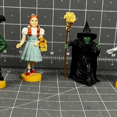 Wizard of OZ Figurines, made of Hard Plastic