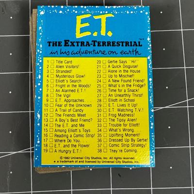 ET Trading Card Set (38) Which appears to be full series 