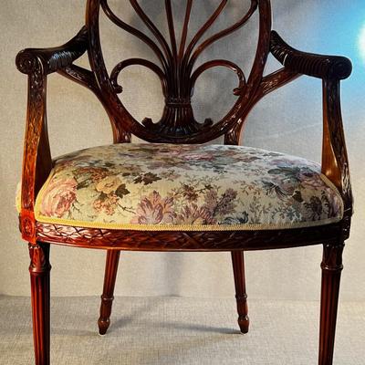 Sheridan Style Occasional Arm Chair
