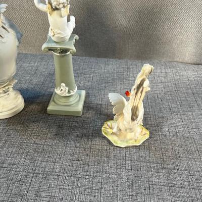 3 Pieces of Damaged Porcelain 