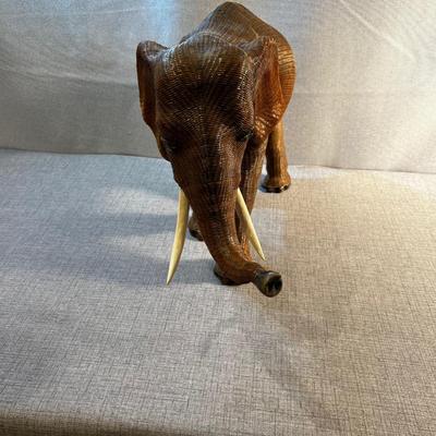 Extra Cool Wicker Elephant 