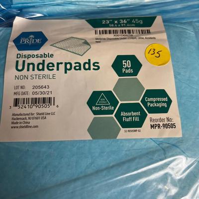 Disposable Underpads, non-sterile