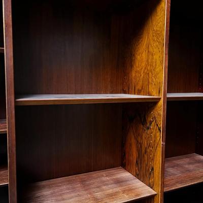 Rosewood MCM Mid-Century Danish Bookcase #A