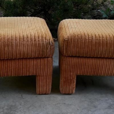 1970's Ottomans or Footstools
