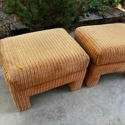 1970's Ottomans or Footstools