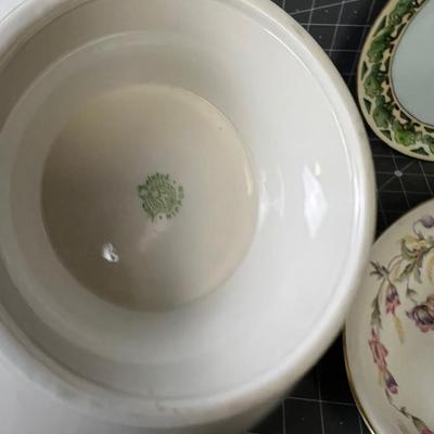 Antique CHINA German Saxony and Nippon (3)