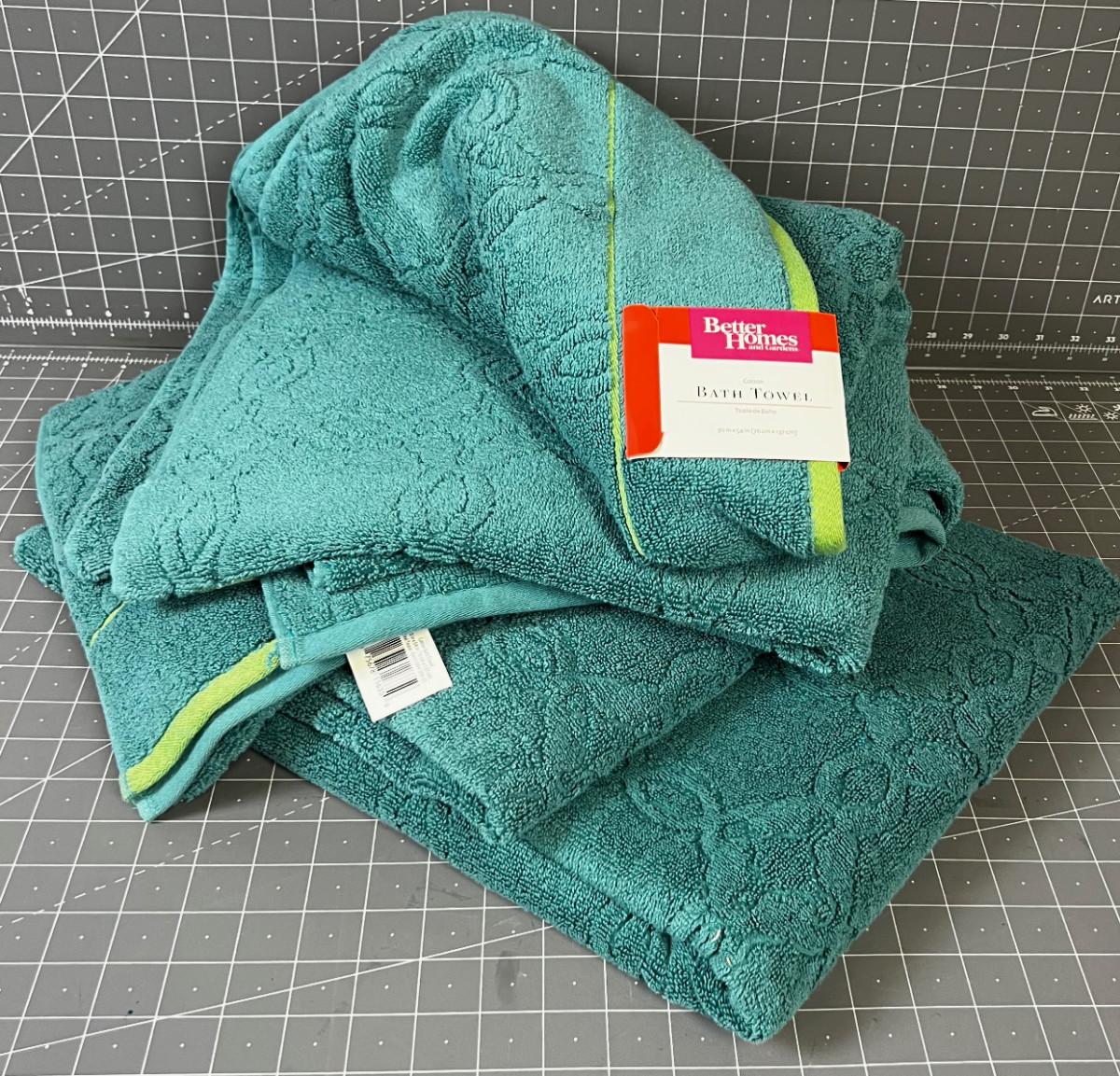 4 Bath Towels Better Homes and Garden