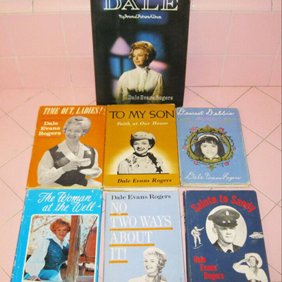 Lot AZZ Lot Dale Evans Rogers 7 Book Son Sandy Well No Two Debbie Time Out Picture Album