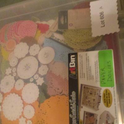 Scrapbook Supplies--Paper/Fabric Doilies