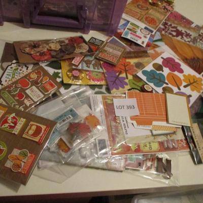Scrapbooking-- Fall/Thanksgiving