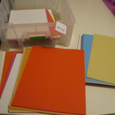 Scrapbook Supplies-- Card Stock/embellishments