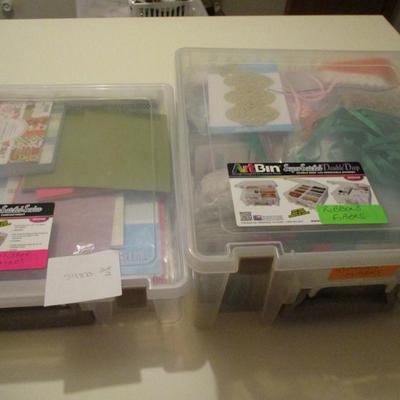 Scrapbook Supplies-- Ribbons/Fibers