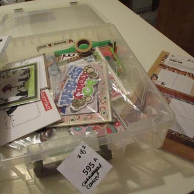 Scrapbook Supplies--  Assorted