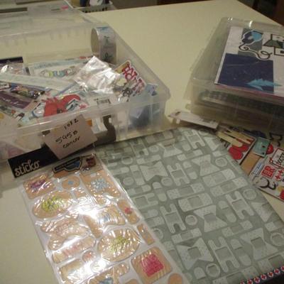 Scrapbook Supplies--  Assorted