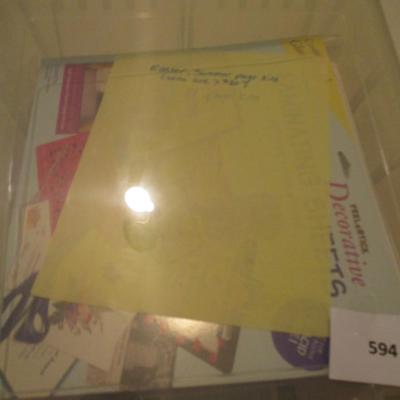 Scrapbook Supplies-- Easter/Summer