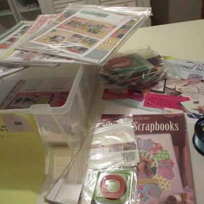Scrapbook Supplies-- Easter/Summer