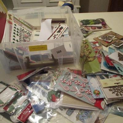 Scrapbooking Supplies--Christmas