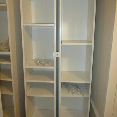Laminated Tall Wood Shelves