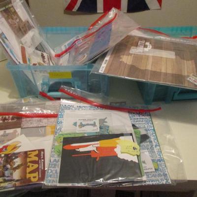 Scrapbooking Supplies-- Travel