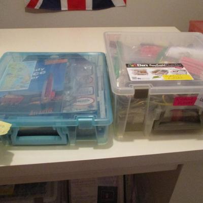 Scrapbook Supplies--Riboons/Fibers