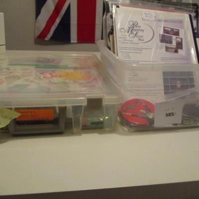 Scrapbook Supplies--photo template sets