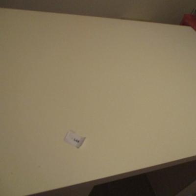 Wooden Craft Table w/Cubby Shelves