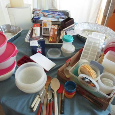 Plasticware etc