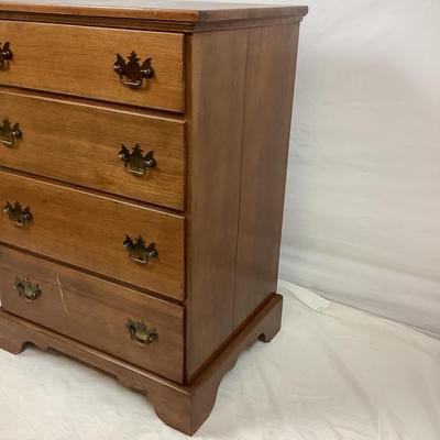 6178 Mahogany 4 Drawer Dresser