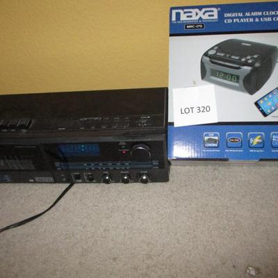 Stereo Alarm Clock/Naxa Digital Alarm Clock