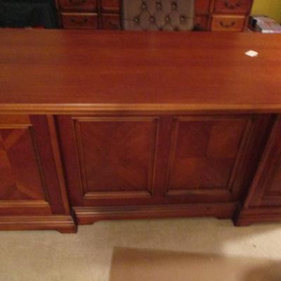 Aspen Cherry Office Desk