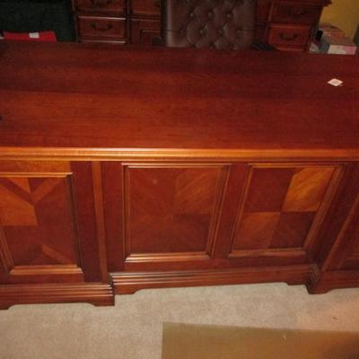 Aspen Cherry Office Desk