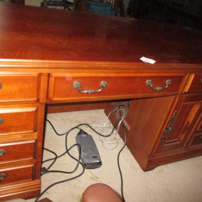 Aspen Cherry Office Desk